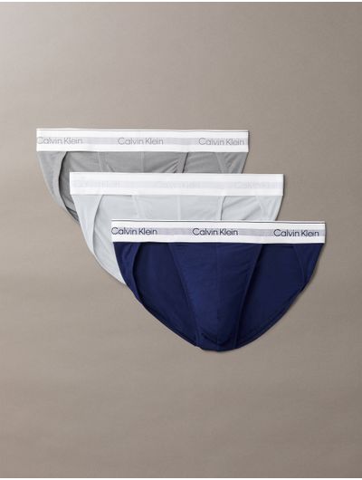 Briefs-Sport-Calvin-Klein-Modern-Cotton-Air-Paquete-de-3-Hombre-Azul