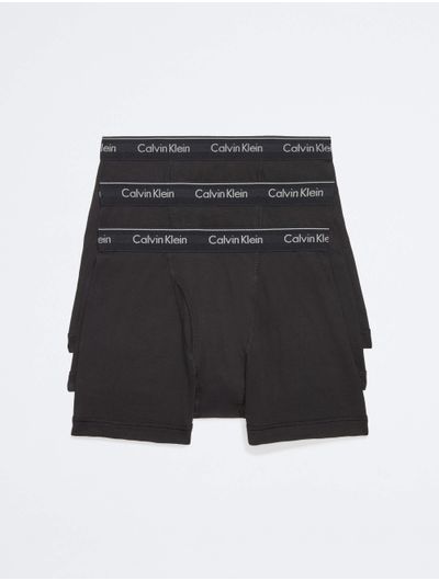 Boxers-Calvin-Klein-Cotton-Classics-Paquete-de-3-Hombre-Negro