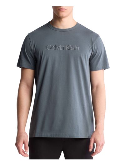 Playera-Calvin-Klein-de-Pijama-Logo-Hombre-Azul