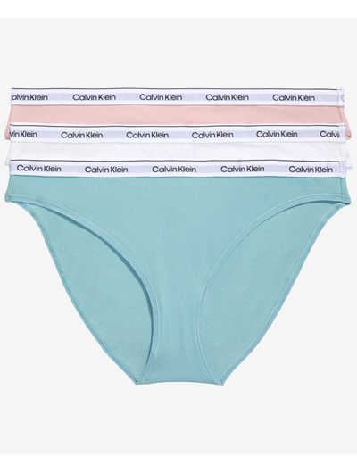 Bikinis-Calvin-Klein-Modern-Logo-Paquete-de-3-Mujer-Multicolor