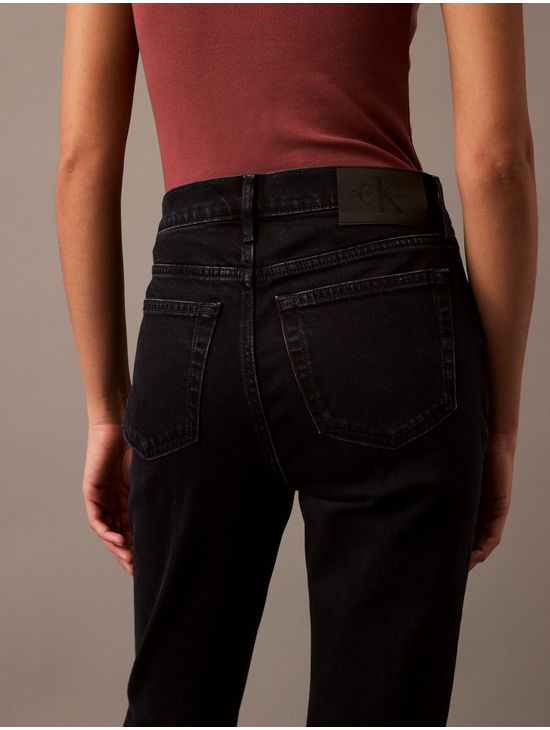 Jeans-Calvin-Klein-Mid-Rise-90-s-Loose-Mujer-Negro