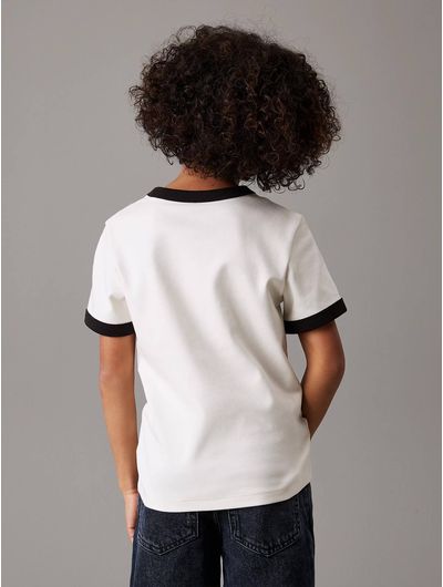 Playera-Calvin-Klein-Oversized-Logo-Bordado-Niño-Blanco