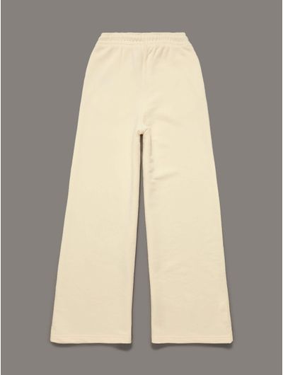 Pants-Calvin-Klein-con-Monograma-en-Relieve-Niña-Beige