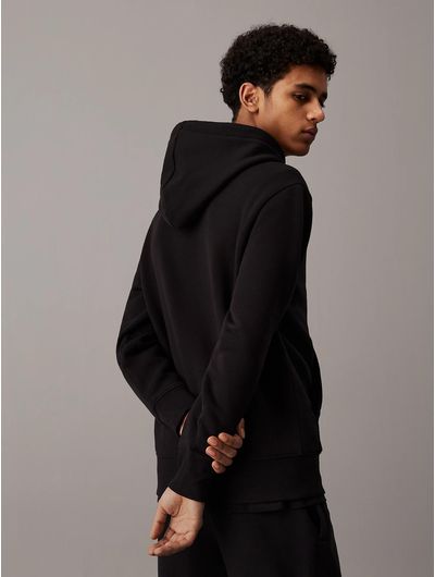 Sudadera-Calvin-Klein-Micro-Monograma-Hombre-Negro