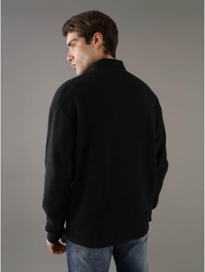 Sueter-Calvin-Klein-con-Acabado-Afelpado-Hombre-Negro