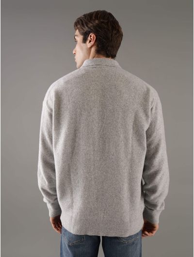 Sueter-Calvin-Klein-con-Acabado-Afelpado-Hombre-Gris