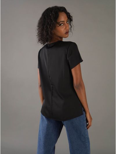 Blusa-Calvin-Klein-con-Acabado-Satinado-Mujer-Negro