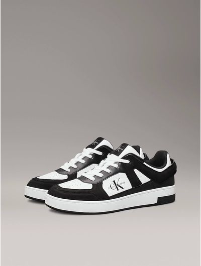 Tenis-Calvin-Klein-Monologo-Color-Block-Hombre-Negro