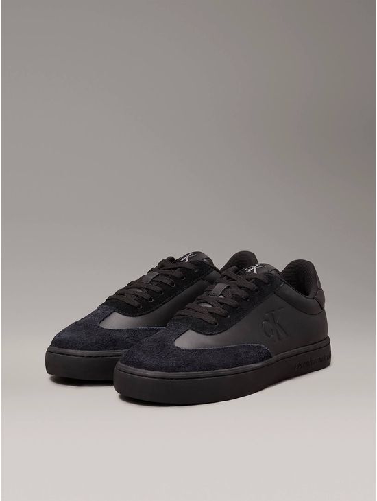Tenis-Calvin-Klein-de-Piel-Hombre-Negro