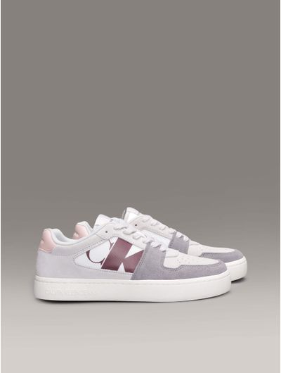 Tenis-Calvin-Klein-de-Piel-Mujer-Multicolor