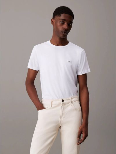 Playera-Calvin-Klein-Logo-Hombre-Blanco