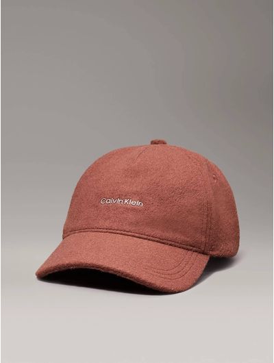 Gorra-Calvin-Klein-de-Lana-Logo-Cafe