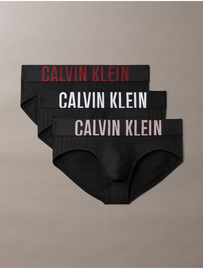 Briefs-Calvin-Klein-Intense-Power-Pack-de-3-Hombre-Negro-NB3610-003