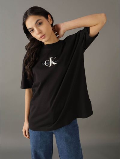 Playera-Calvin-Klein-Monologo-Mujer-Negro