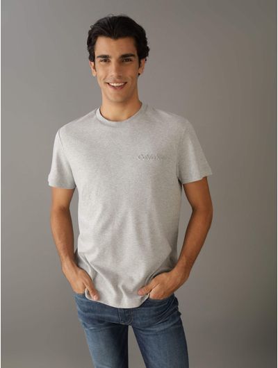 Playera-Calvin-Klein-Logo-en-Relieve-Hombre-Gris