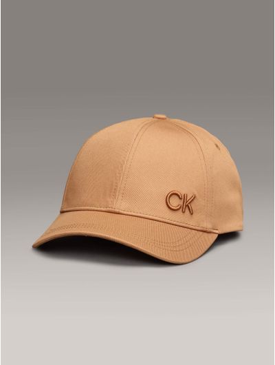 Gorra-Calvin-Klein-Monograma-Bordado-Beige