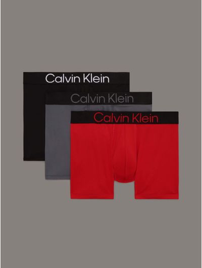 Briefs-Calvin-Klein-Microfiber-Pack-de-3-Hombre-Multicolor