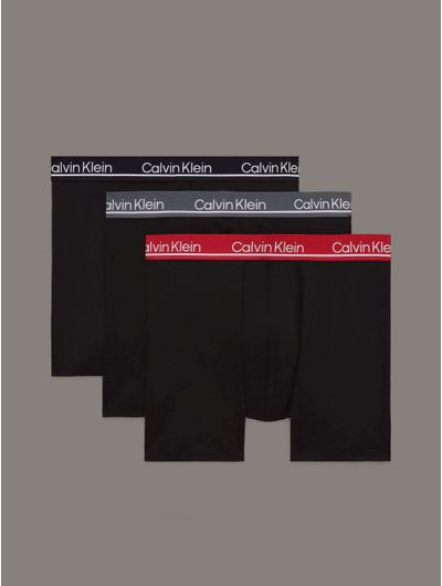 Briefs-Calvin-Klein-Microfiber-Pack-de-3-Hombre-Multicolor