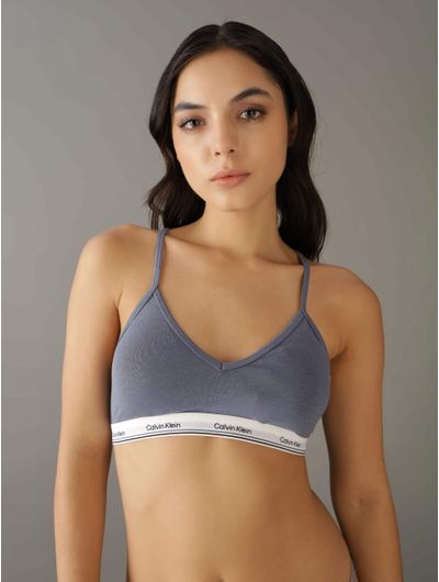 Bralette-Calvin-Klein-Lightly-Lined-Triangle-Mujer-Azul