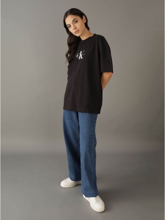Playera-Calvin-Klein-Monologo-Mujer-Negro