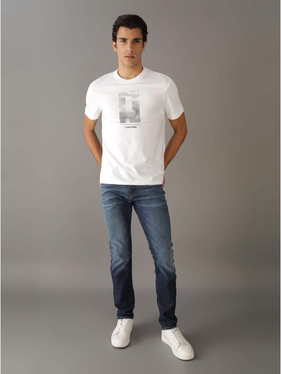 Playera-Calvin-Klein-Estampado-Hombre-Blanco