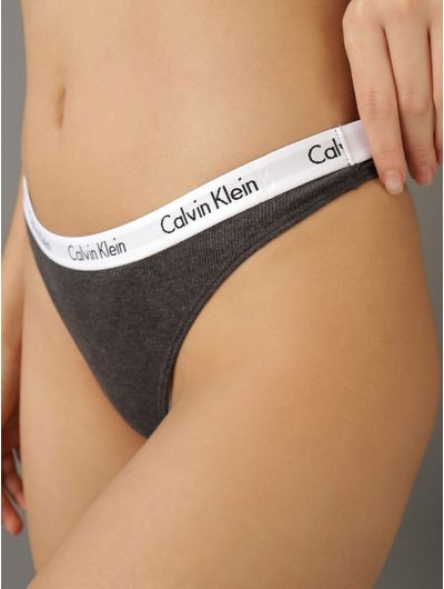 Tangas-Calvin-Klein-con-Acabado-Acanalado-Pack-de-3-Mujer-Multicolor