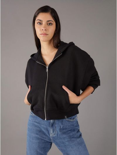 Sudadera-Calvin-Klein-Mujer-Negro