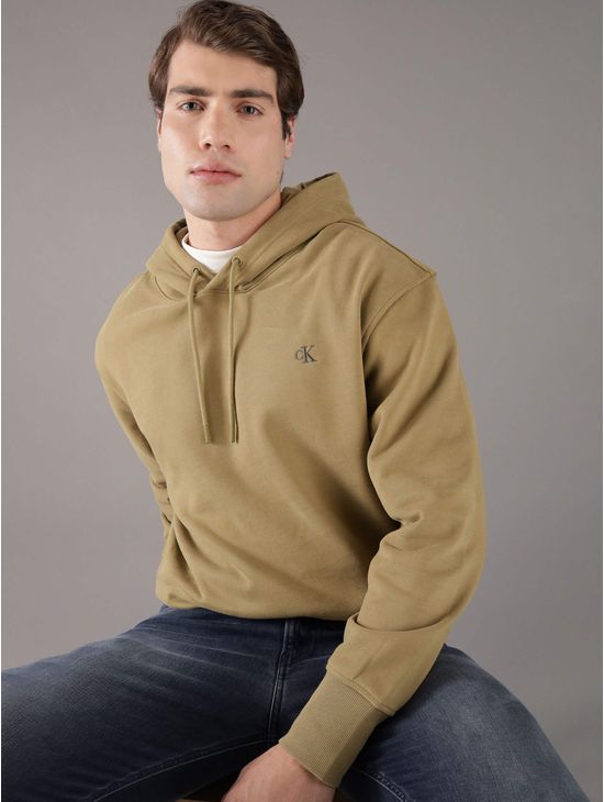 Sudadera-Calvin-Klein-Monograma-Hombre-Verde
