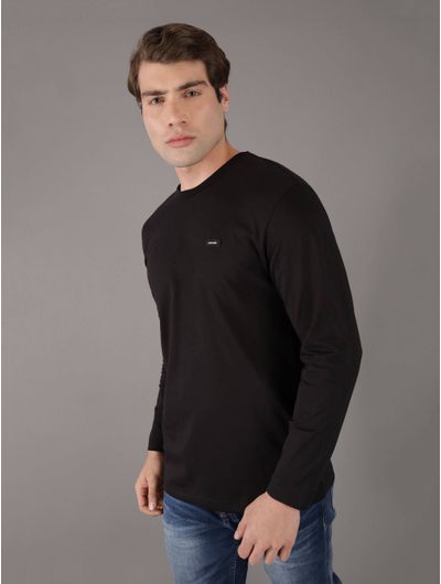 Playera-Calvin-Klein-Logo-Hombre-Negro