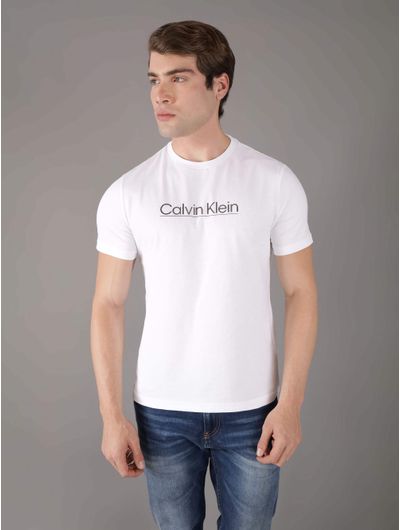 Playera-Calvin-Klein-Logotipo-Hombre-Blanco