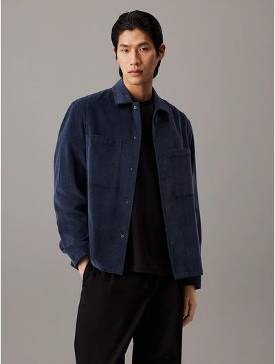 Sobrecamisa-Calvin-Klein-Boxy-Pana-Hombre-Azul