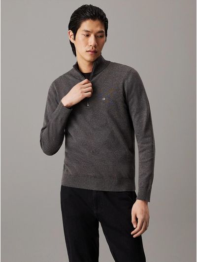 Sueter-Calvin-Klein-Cuello-Alto-y-Cierre-Hombre-Gris