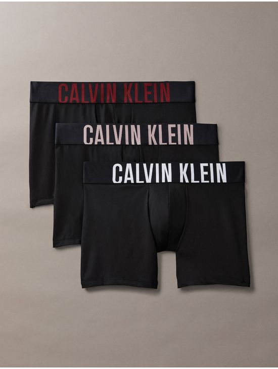 Boxers-Calvin-Klein-Intense-Power-Pack-de-3-Hombre-Negro
