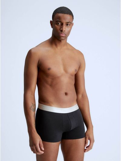Trunk-Calvin-Klein-Modern-Cotton-Holiday-Silver-Negro