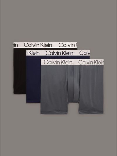 Briefs-Calvin-Klein-Microfiber-Pack-de-3-Hombre-Multicolor