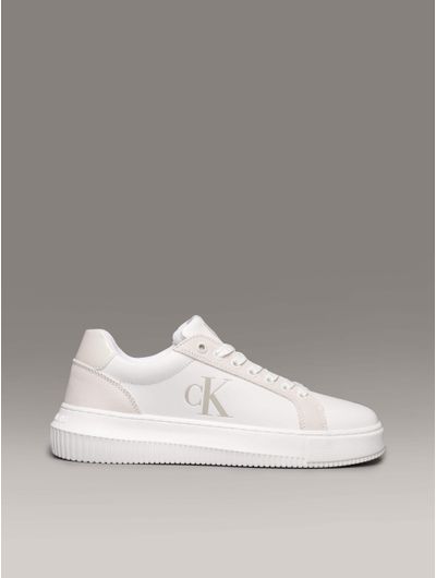 Tenis-Calvin-Klein-de-Piel-Mujer-Blanco