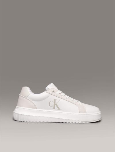Tenis-Calvin-Klein-de-Piel-Mujer-Blanco