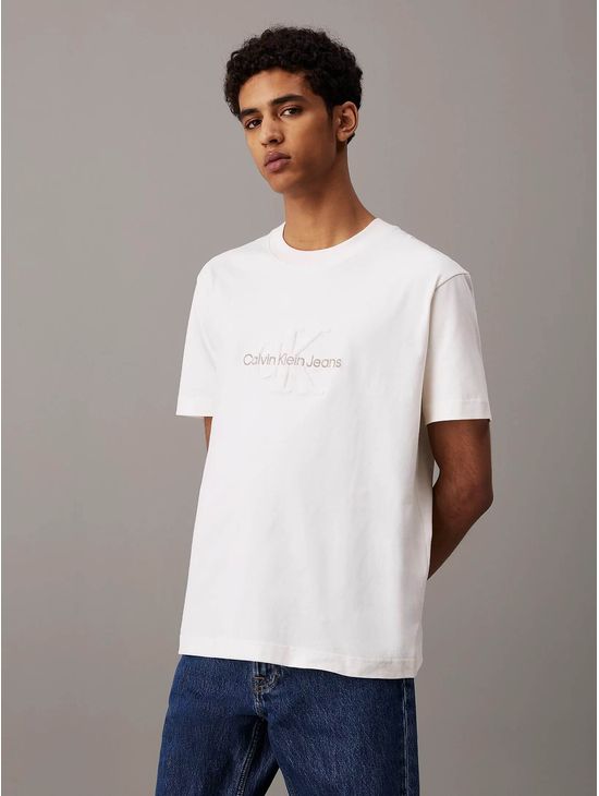 Playera-Calvin-Klein-Monograma-Terry-Hombre-Blanco