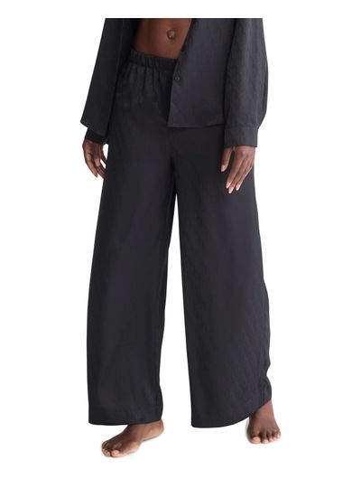 Pantalon-Calvin-Klein-de-Pijama-Mujer-Negro