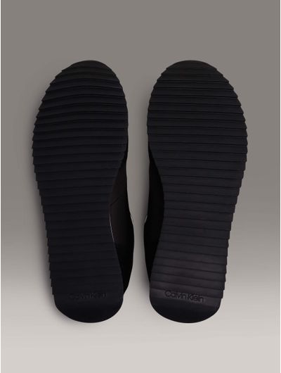 Tenis-Calvin-Klein-Logotipo-Hombre-Negro