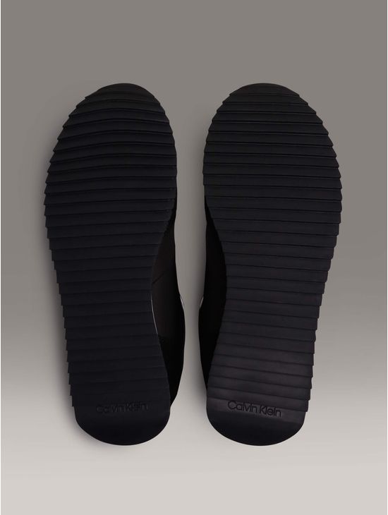 Tenis-Calvin-Klein-Logotipo-Hombre-Negro