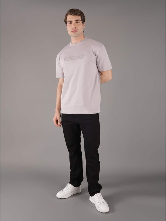 Playera-Calvin-Klein-Logo-Bordado-Hombre-Gris