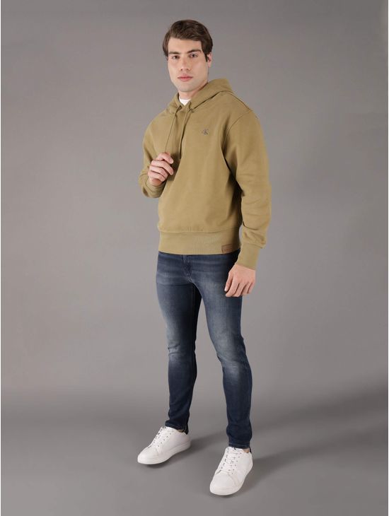 Sudadera-Calvin-Klein-Monograma-Hombre-Verde