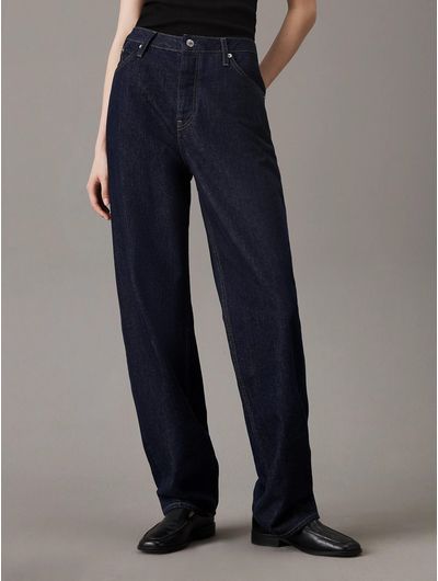 Jeans-Calvin-Klein-90-s-Loose-Mujer-Azul