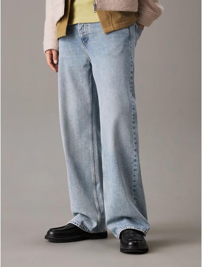 Jeans-Calvin-Klein-90-s-Loose-Hombre-Azul