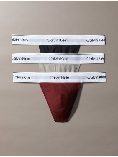 Tangas-Calvin-Klein-Modern-Cotton-Pack-de-3-Hombre-Multicolor