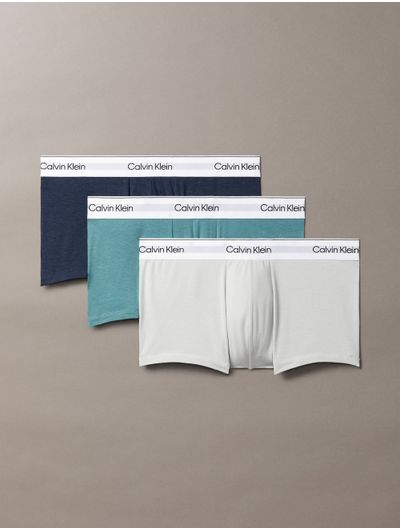 Trunks-Calvin-Klein-Modern-Cotton-Pack-de-3-Hombre-Azul