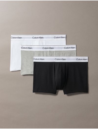 Trunks-Calvin-Klein-Modern-Cotton-Pack-de-3-Hombre-Multicolor