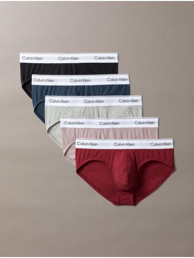 Briefs-Calvin-Klein-Modern-Cotton-Pack-de-5-Hombre-Multicolor