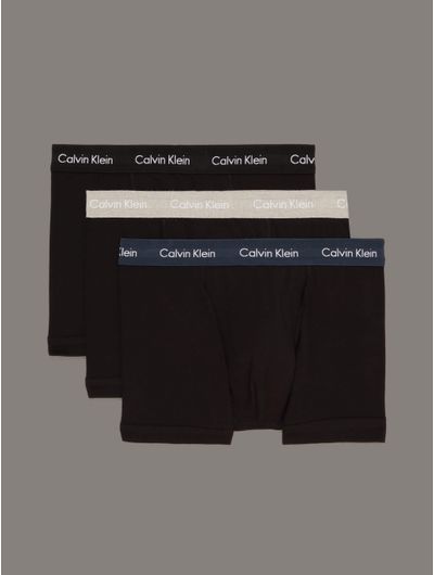 Trunks-Calvin-Klein-Cotton-Stretch-Pack-de-3-Hombre-Negro
